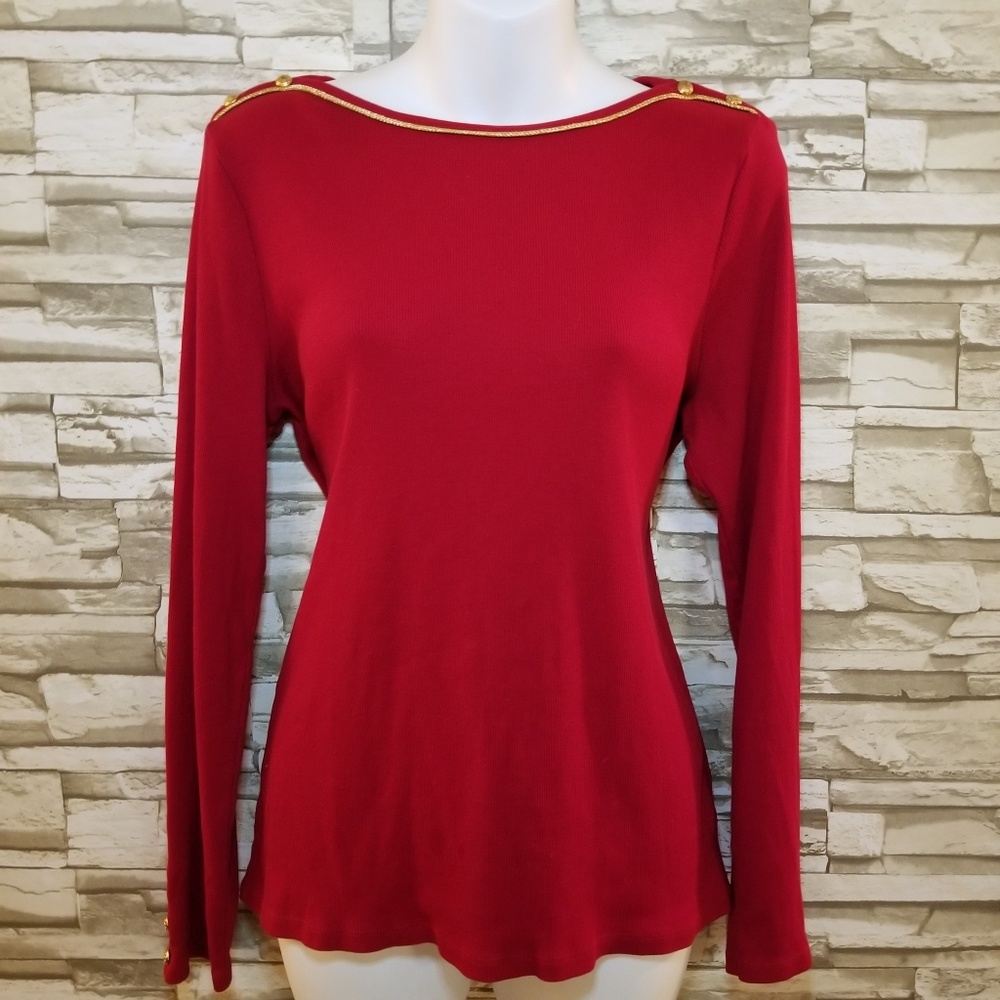 Redtl top Lauren Ralph Lauren